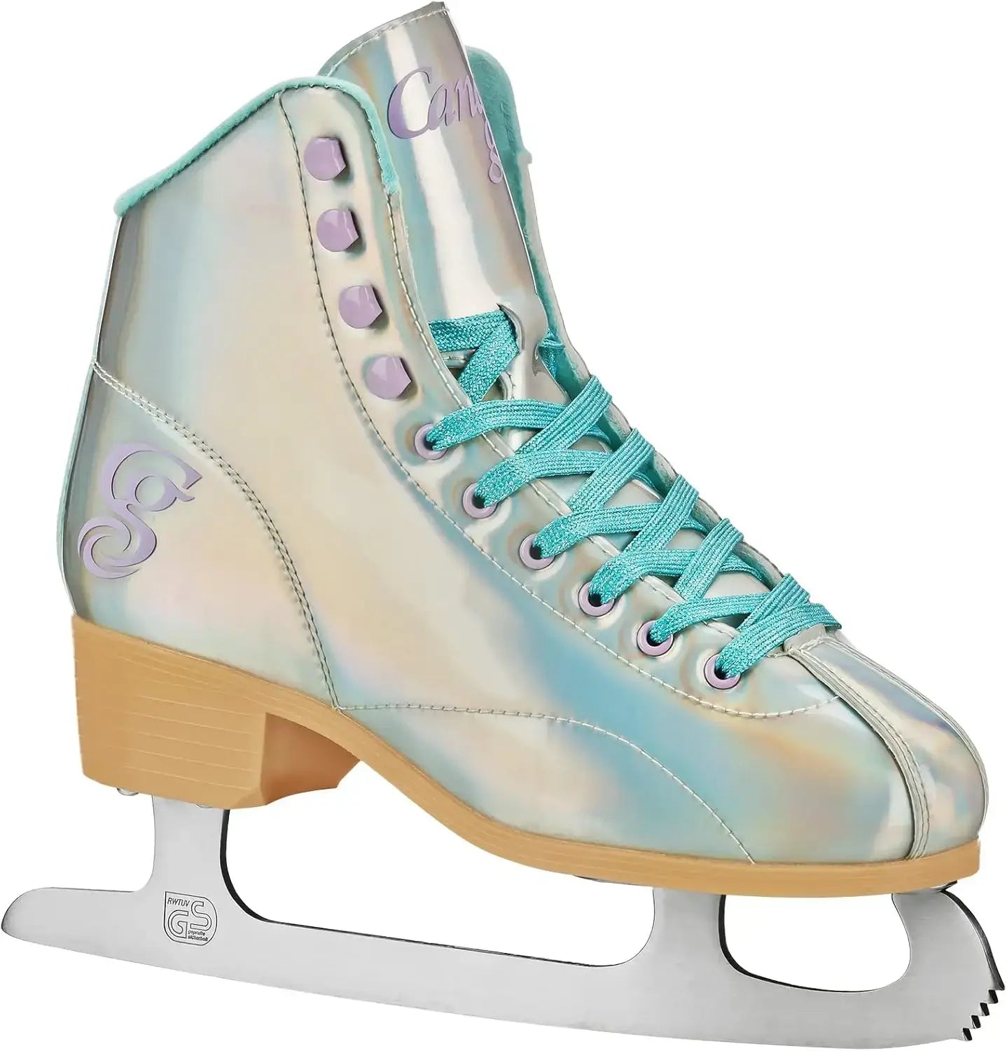 Women's Figure Skates Synthetic Supportive Steel Blade