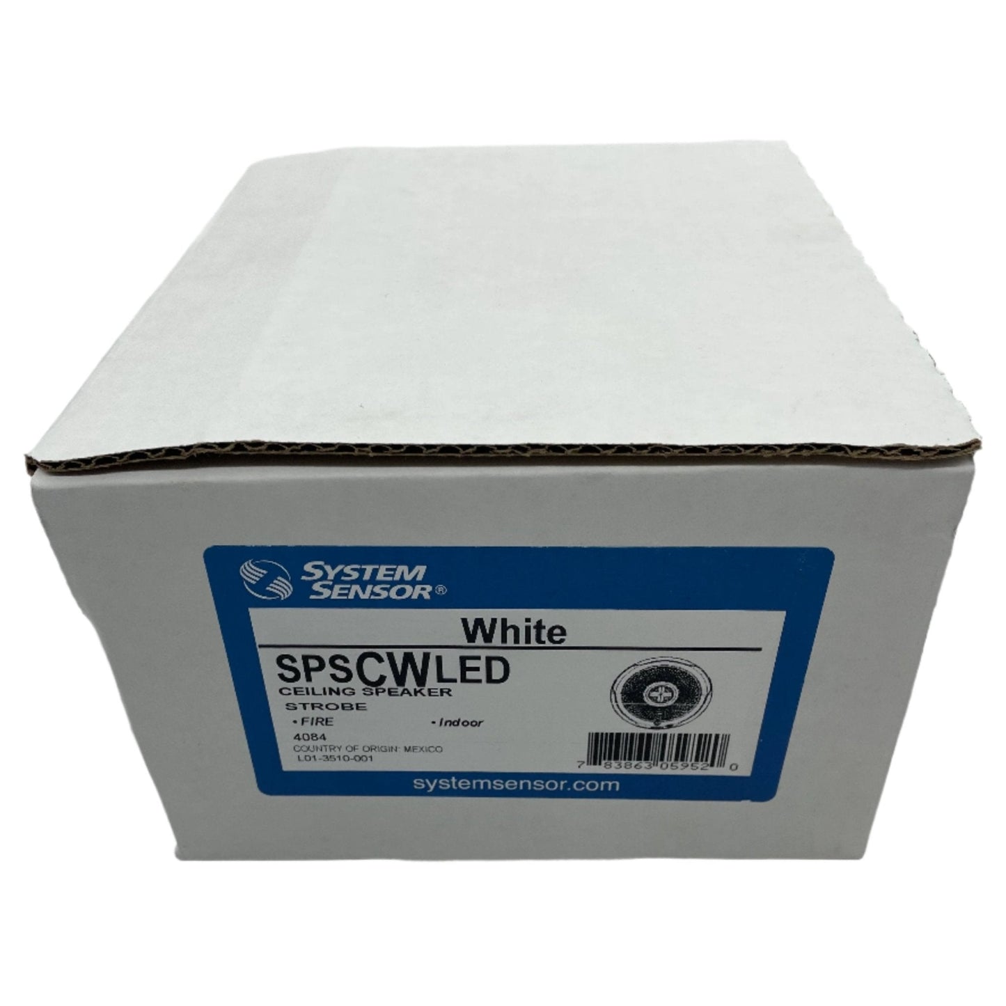 System Sensor SPSCWLED Speaker Strobe Ceiling FIRE (Replaces SPSCWL)