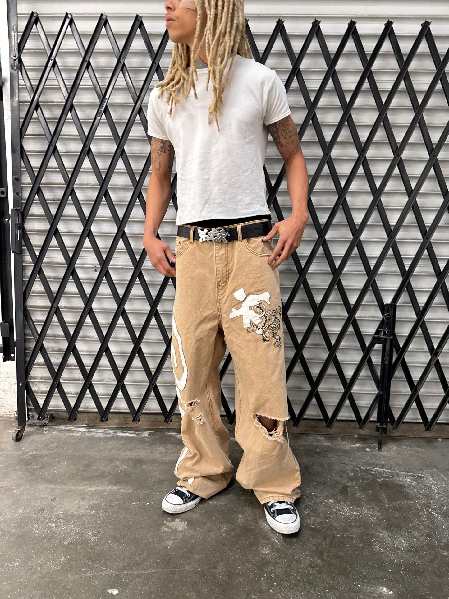 Caprì Leather jeans