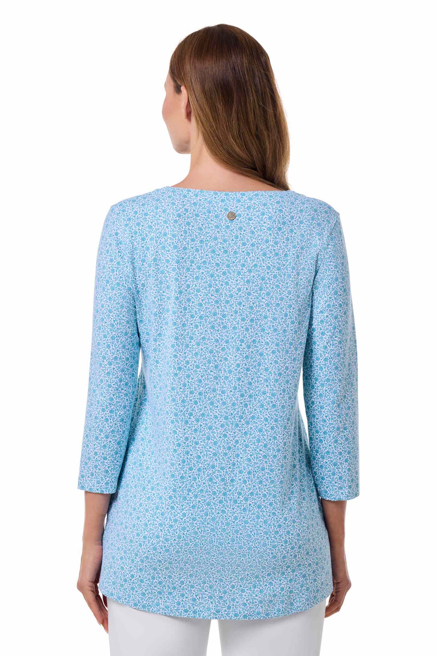 St. Lucia | Women's Tunic Top | Malibu Blue Shell We