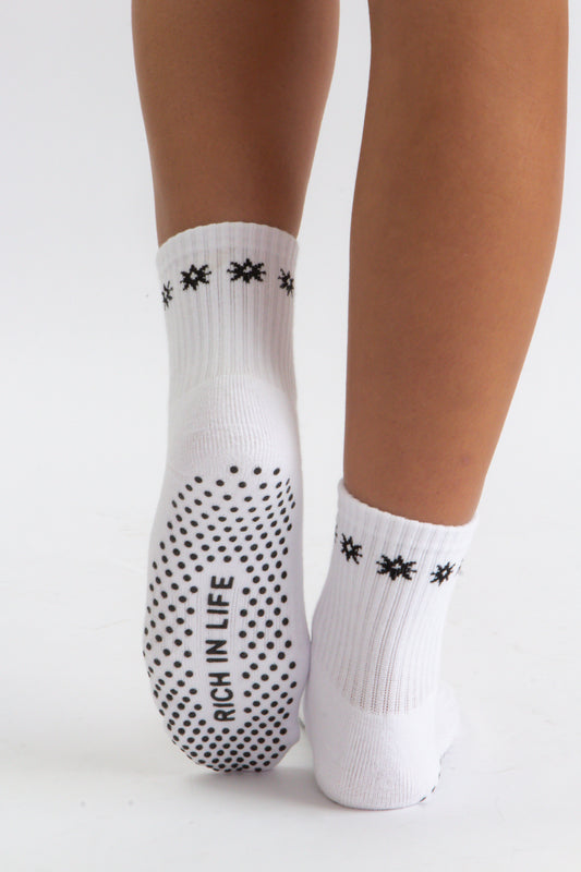 PREORDER: Rich in Life Grip Socks
