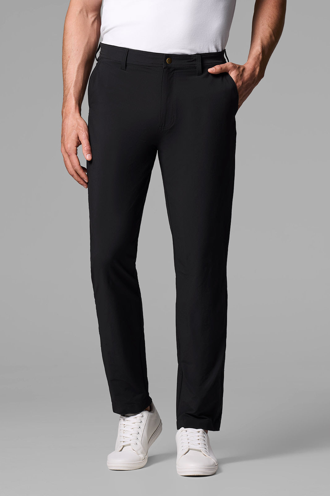 South Pointe | Men's Summer Casual Pants | Black