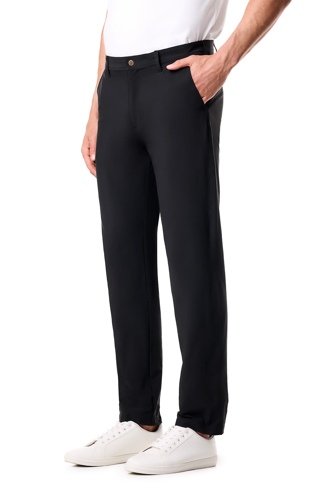 South Pointe | Men's Summer Casual Pants | Black