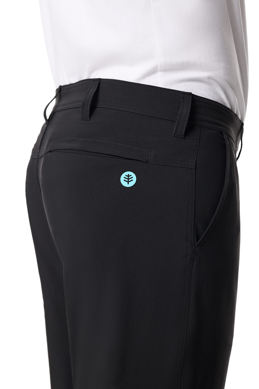 South Pointe | Men's Summer Casual Pants | Black