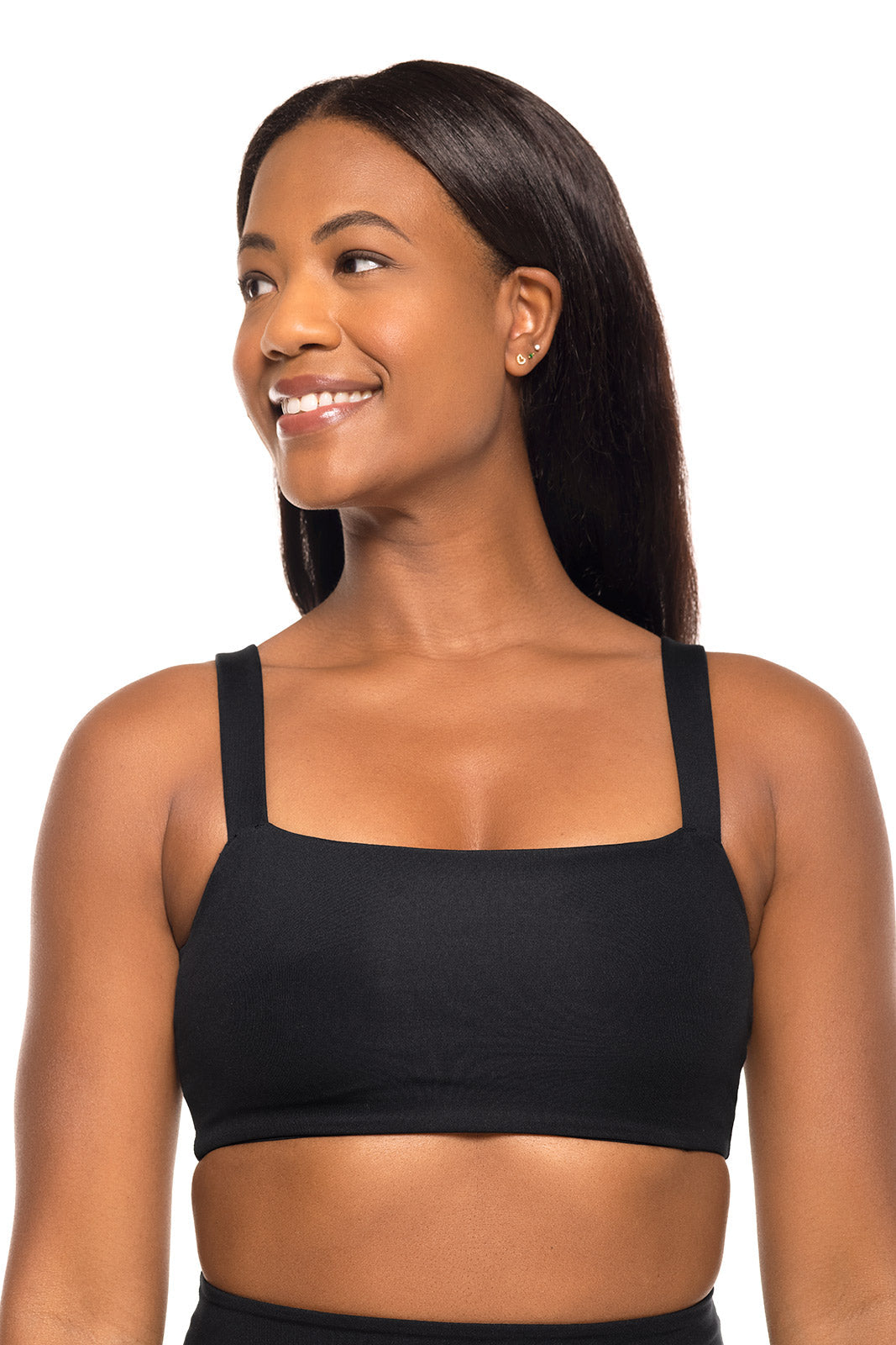 Shavasana | Women's Yoga Sports Bra | Black