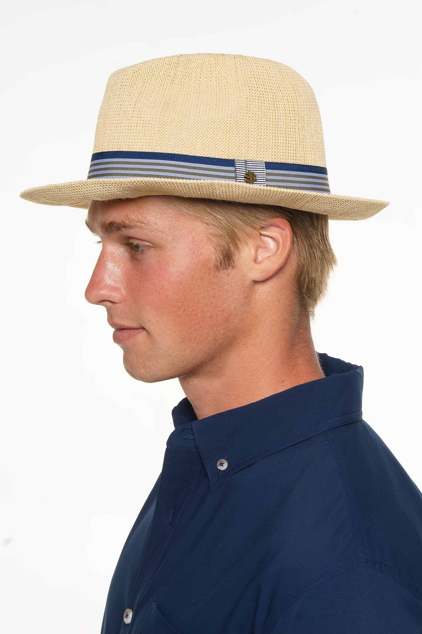 1st Street | Men's Classic Poly Knit Fedora | Natural