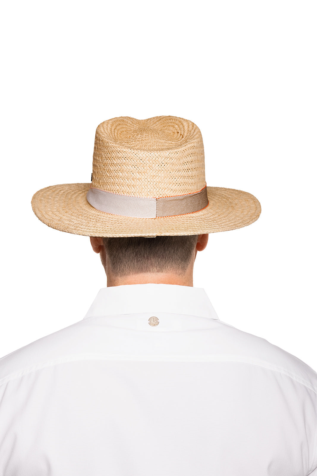 Abaco Palm | Straw Pinch Front Fedora | Natural