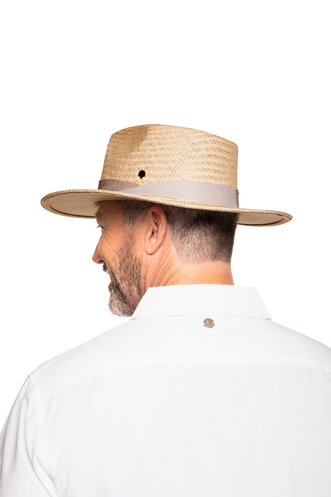 Abaco Palm | Straw Pinch Front Fedora | Natural