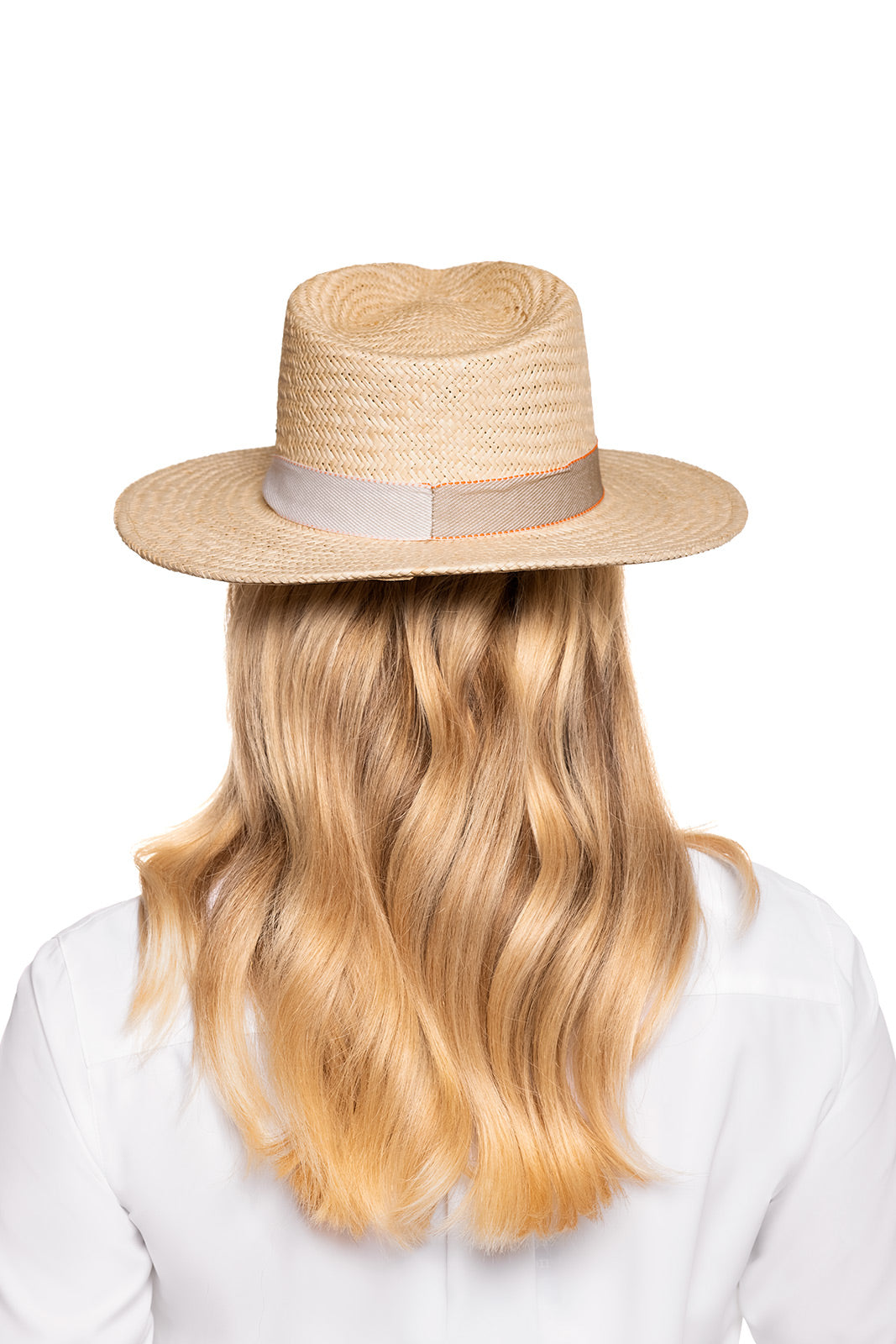 Abaco Palm | Straw Pinch Front Fedora | Natural
