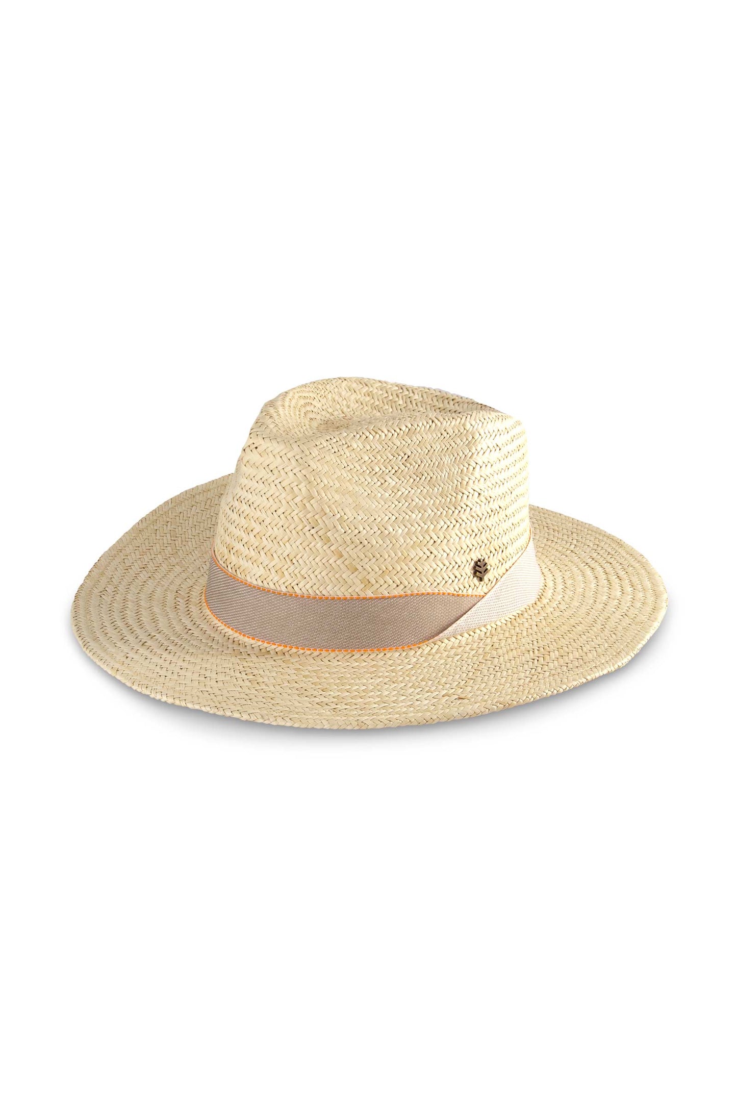 Abaco Palm | Straw Pinch Front Fedora | Natural