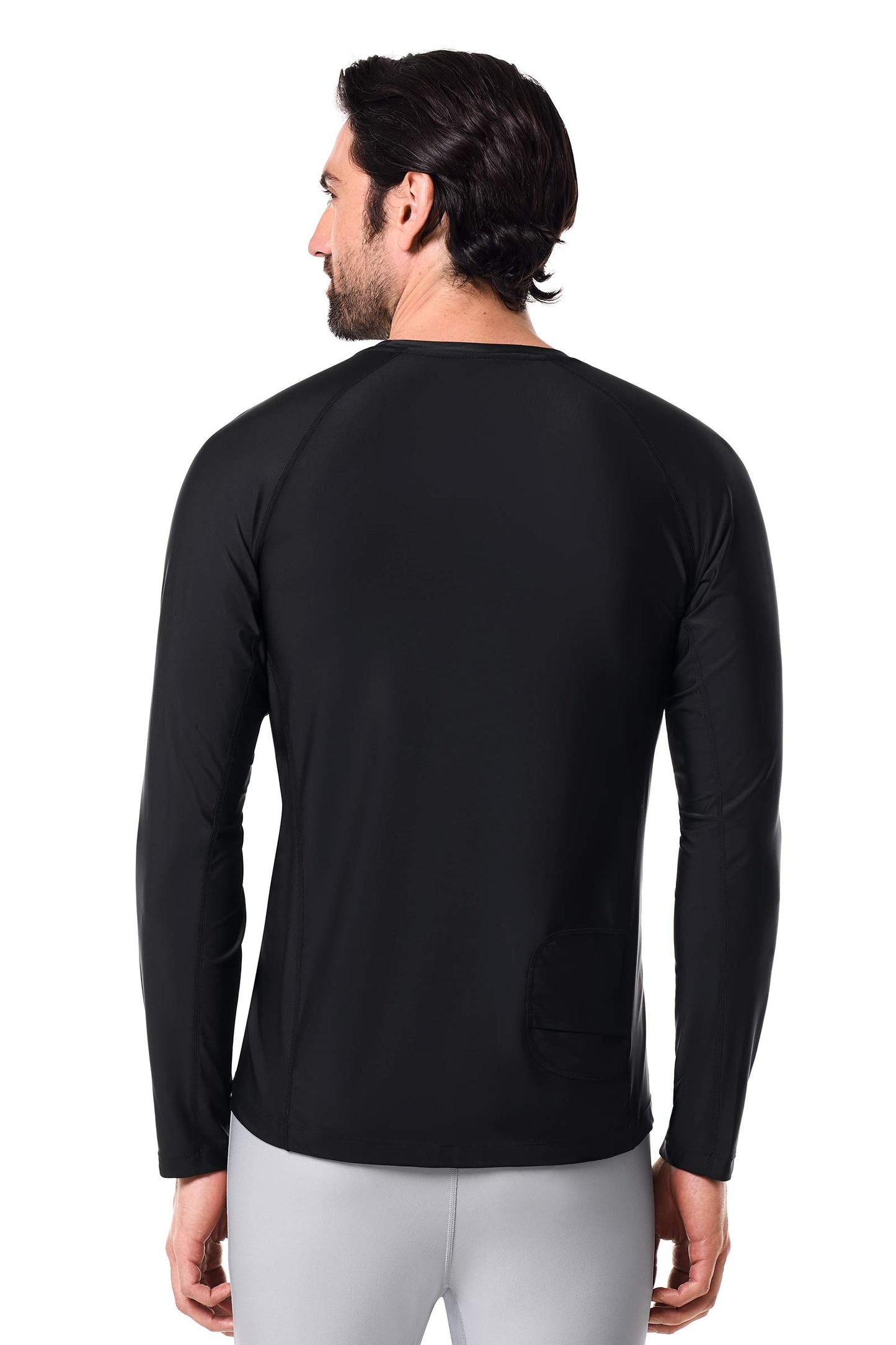 Hightide Lite | Men's Long Sleeve Shirt | Black