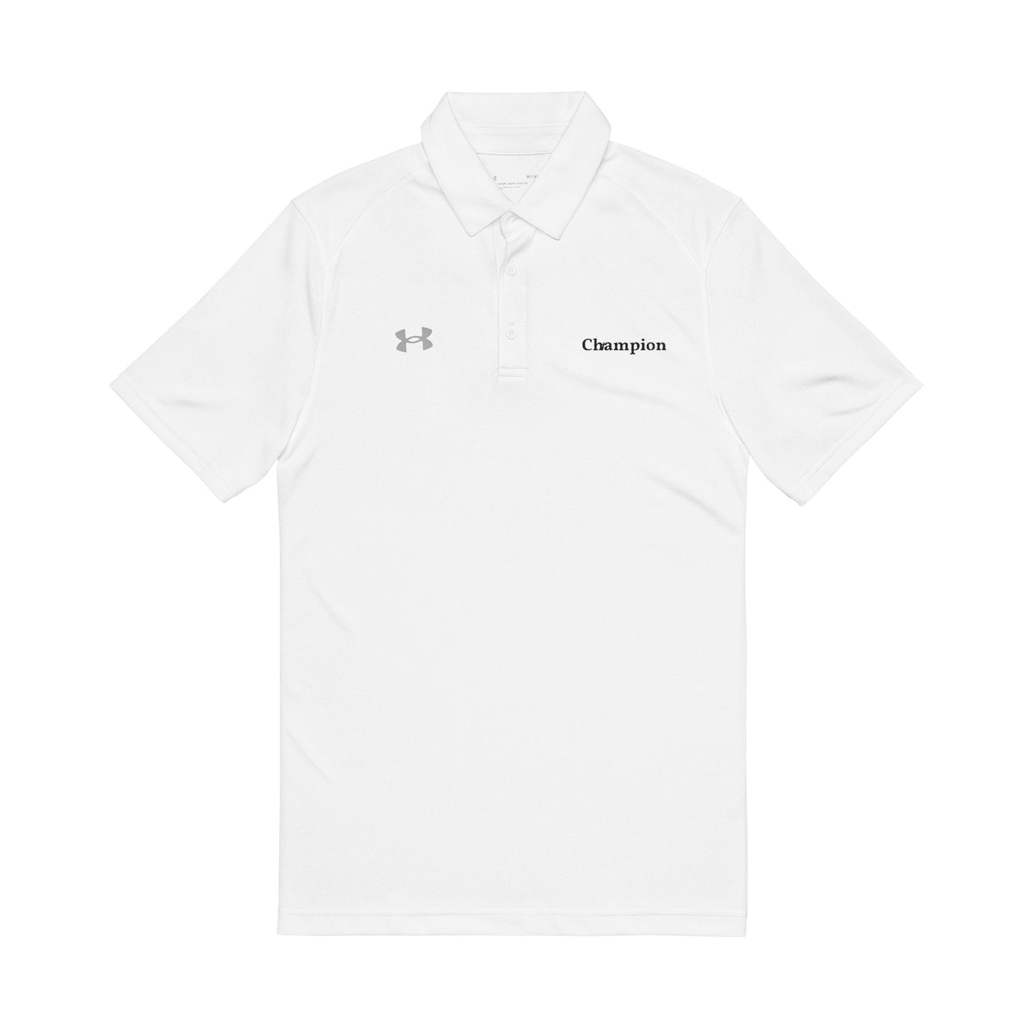 Men's Embroidered Performance Polo — "I’d like 1oz"