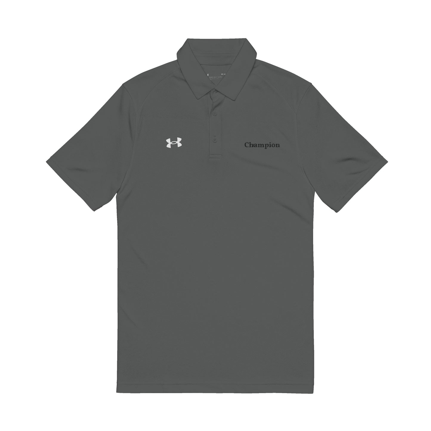 Men's Embroidered Performance Polo — "I’d like 1oz"