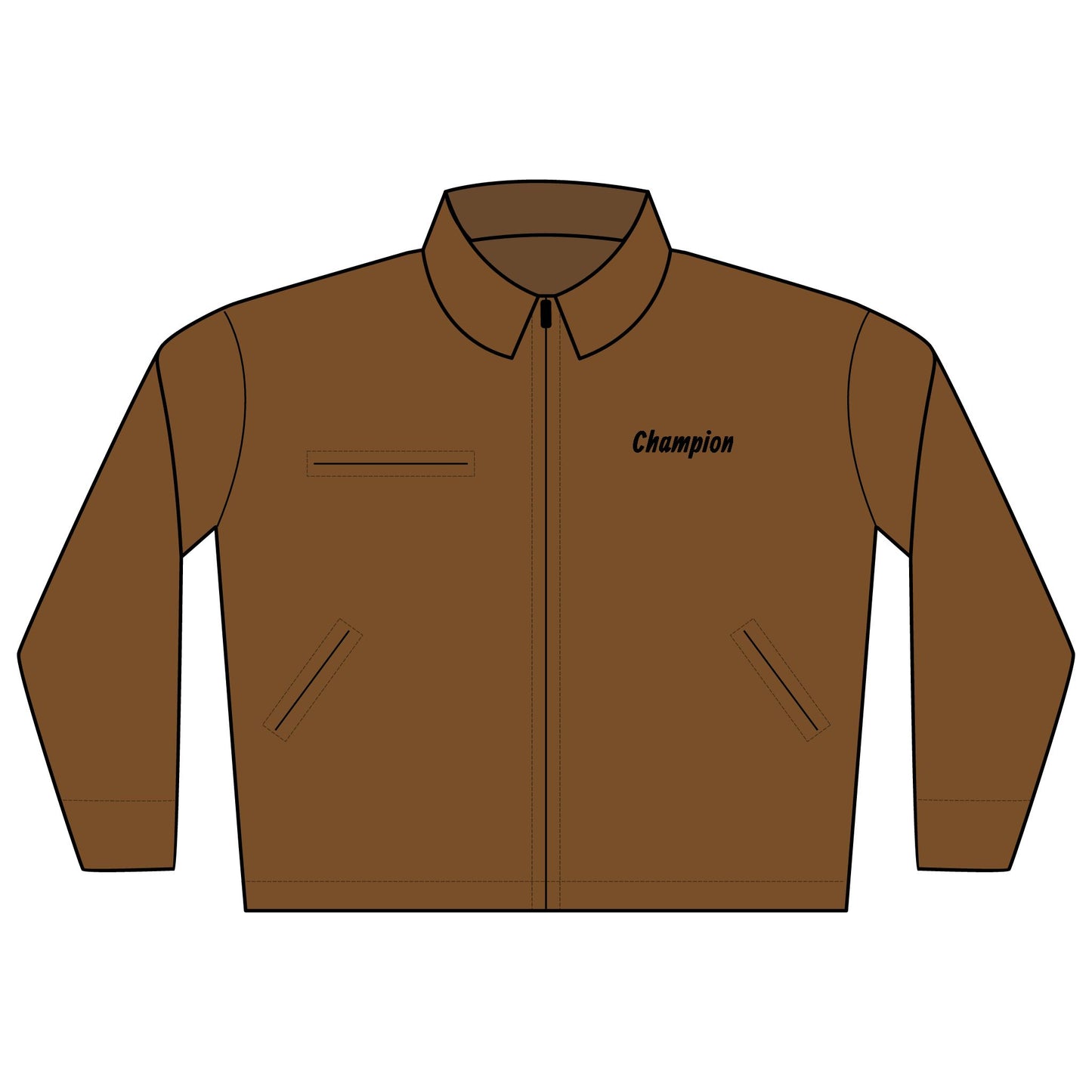 CornerStone® Unisex Duck Cloth Work Jacket (Embroidery)