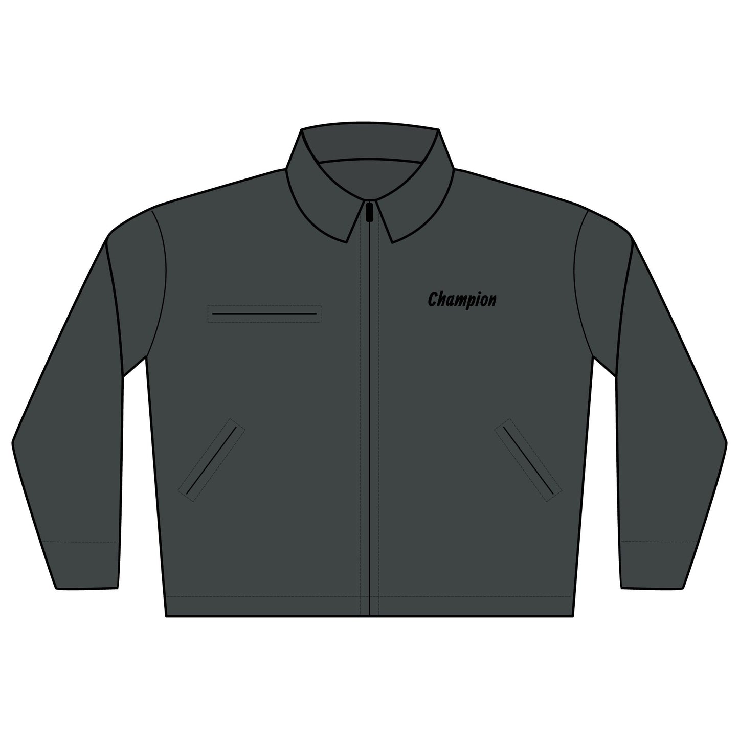 CornerStone® Unisex Duck Cloth Work Jacket (Embroidery)
