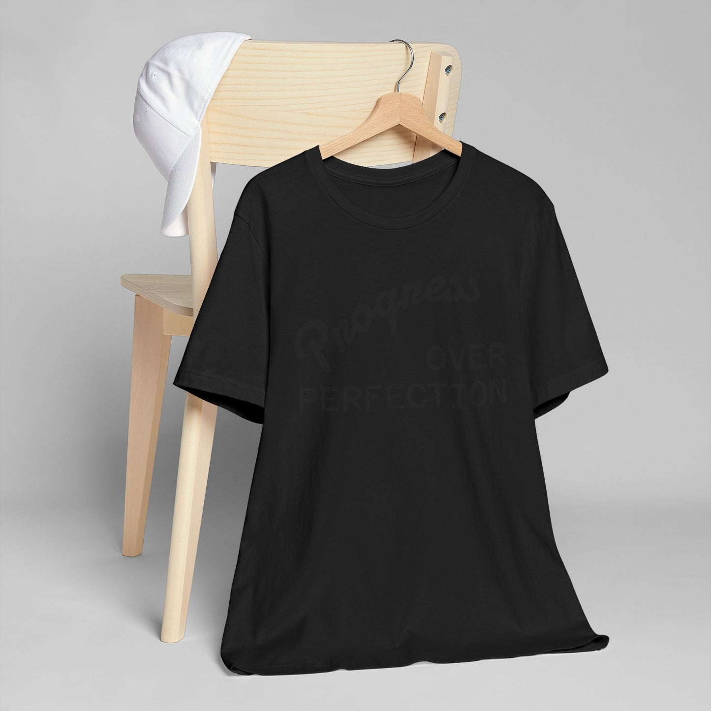Progress Over Perfection T-Shirt — Motivational Graphic Tee