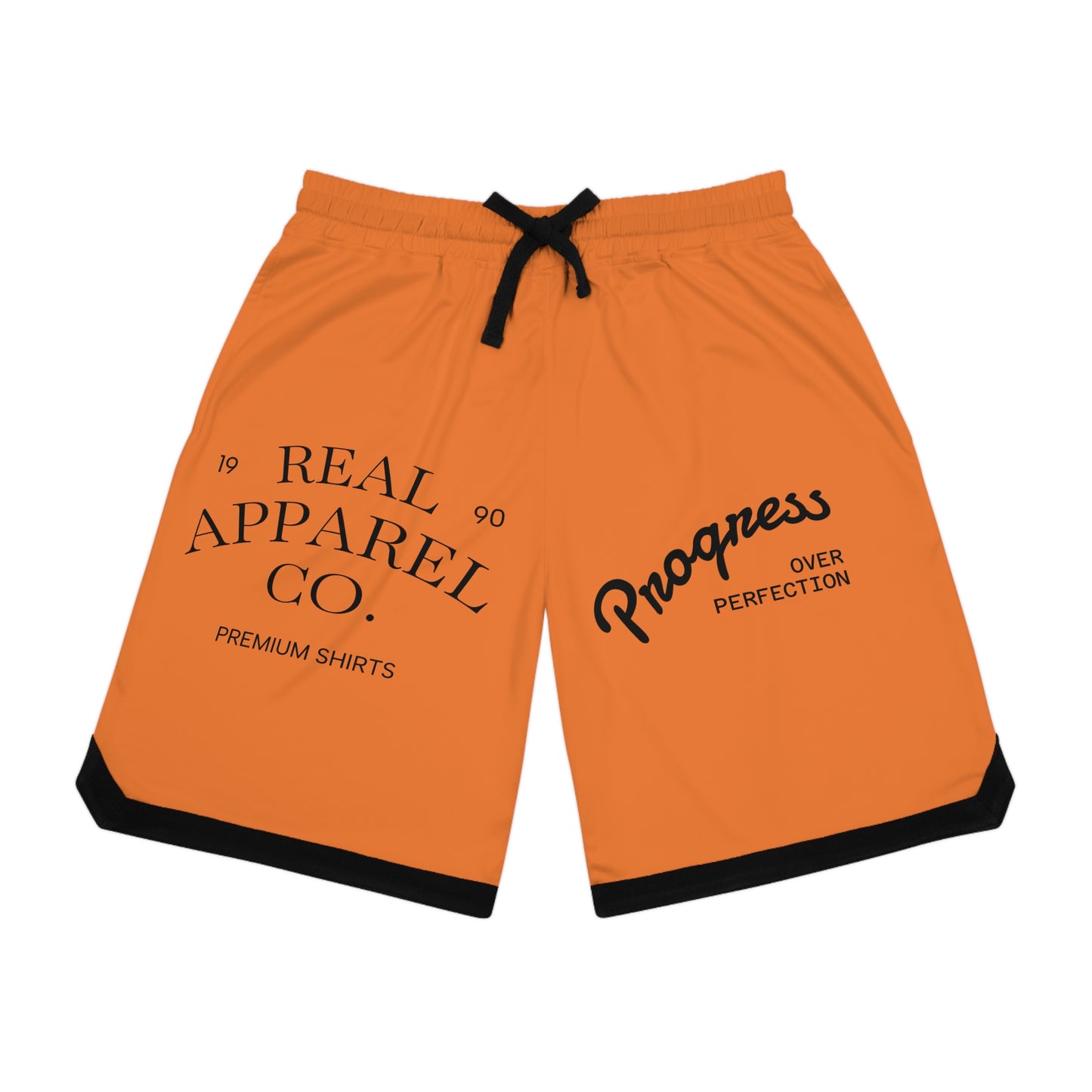 Progress Over Perfection Basketball Shorts