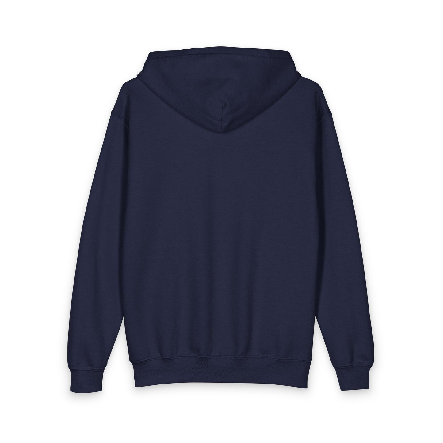 Youth Zip Hoodie — Classic Black Heavy Blend Zipped Hoodie