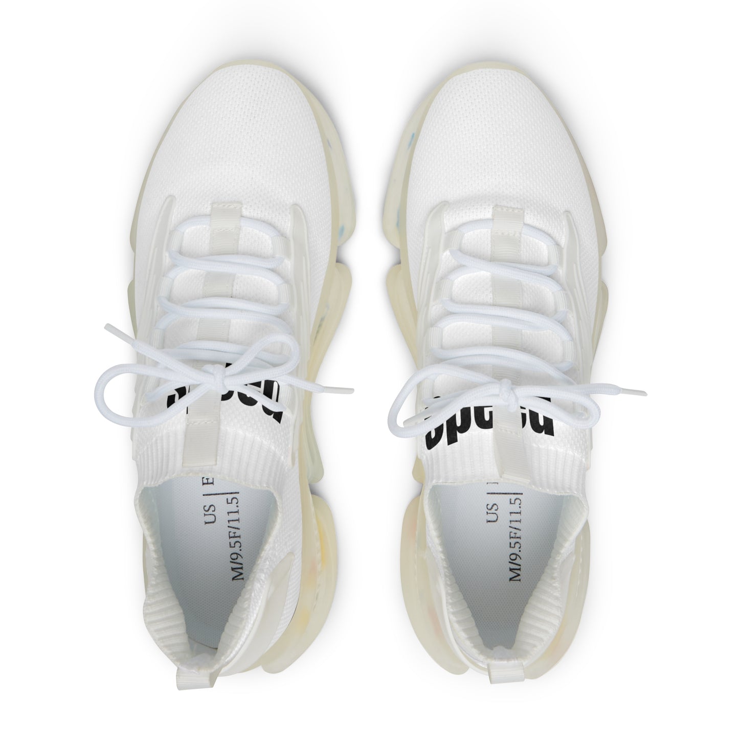 Men's Mesh Sneakers — Lightweight Breathable Athletic Shoes with Color-Speckled Sole