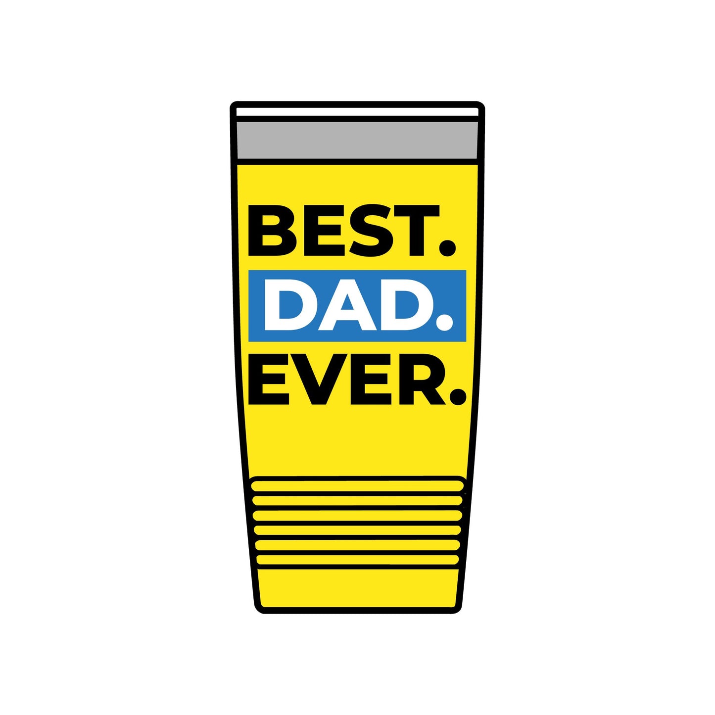 20oz Insulated Tumbler — "Look Mom, I Made It" / "Best Dad Ever" Motivational Travel Cup