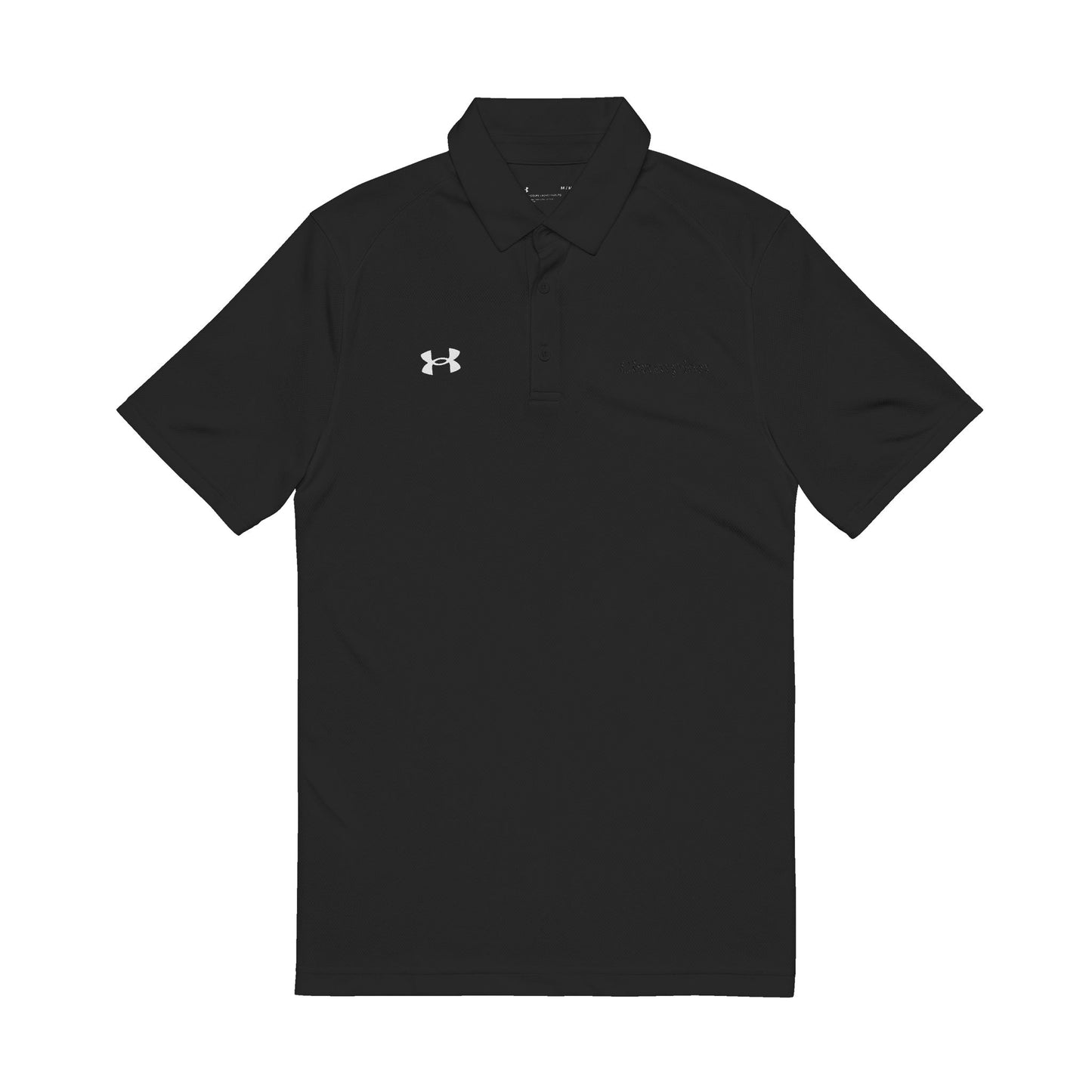 Men's Embroidered Performance Polo — "I’d like 1oz"