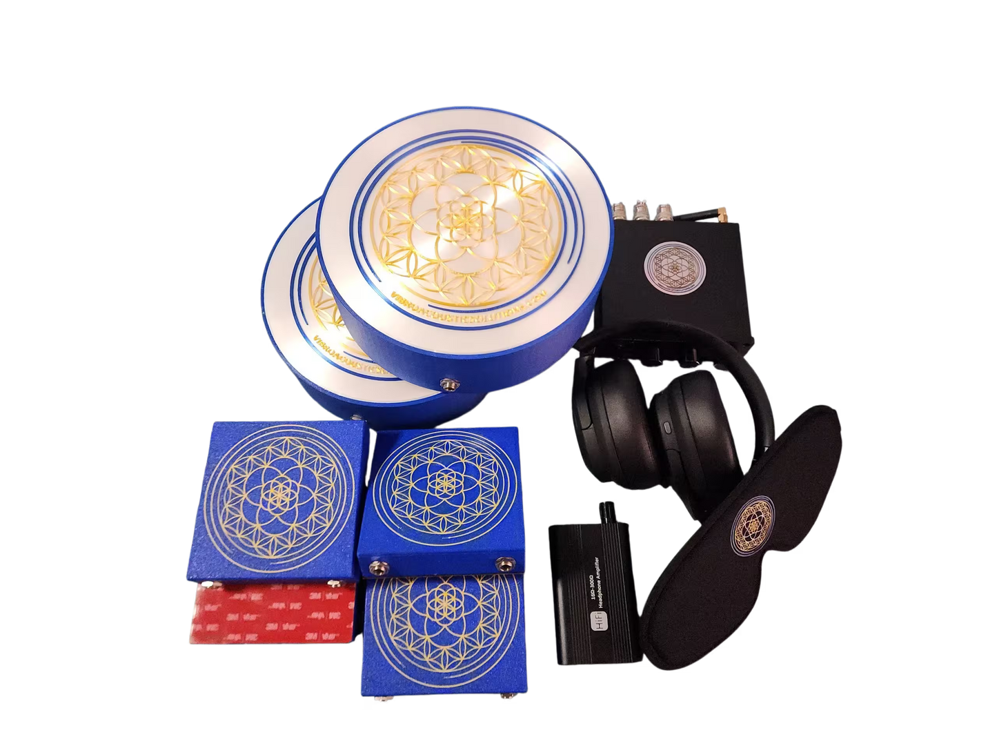 Vibroacoustic Therapy Bed DIY Sound Kit Attachments for Massage Table