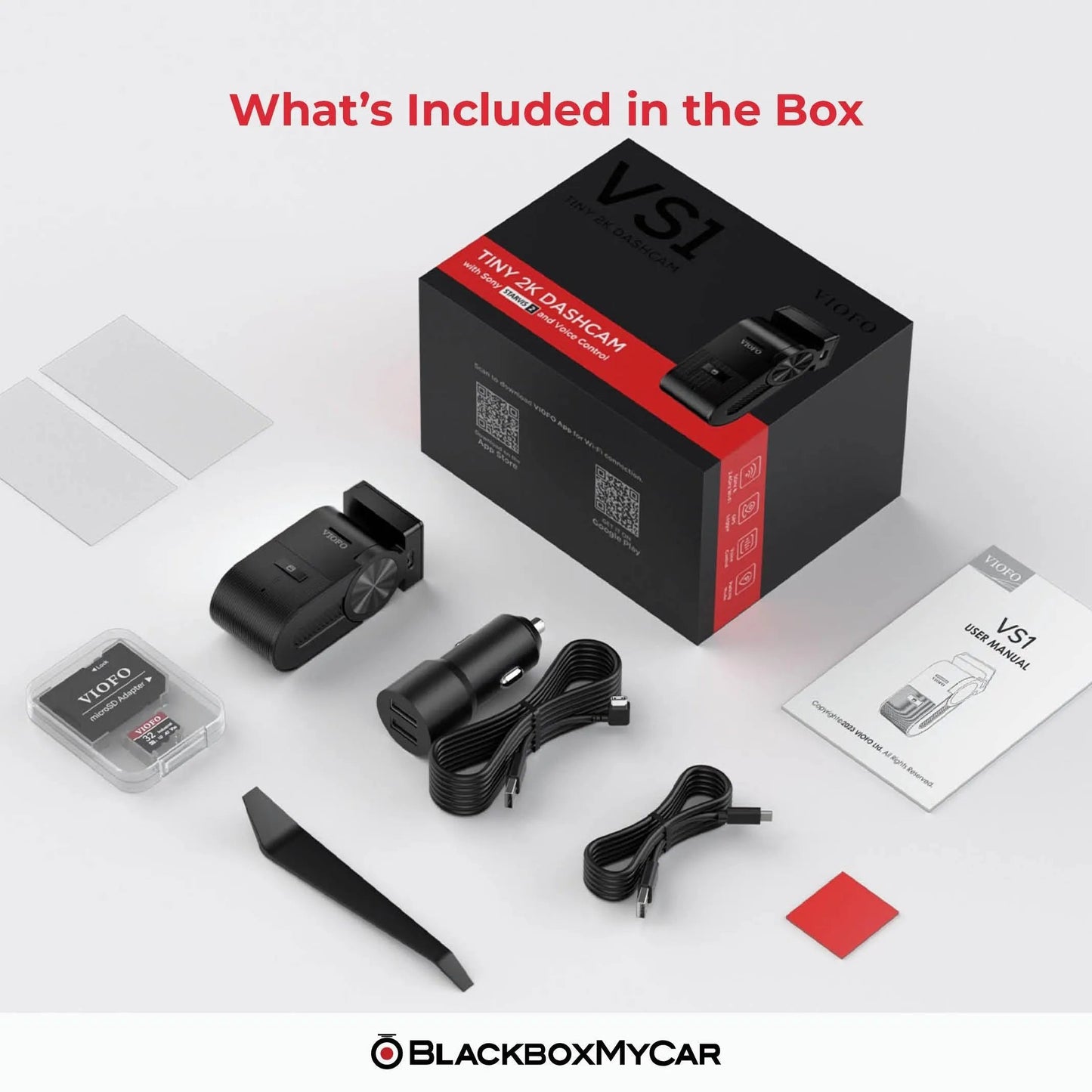 VIOFO VS1 Mini 2K QHD Dash Cam