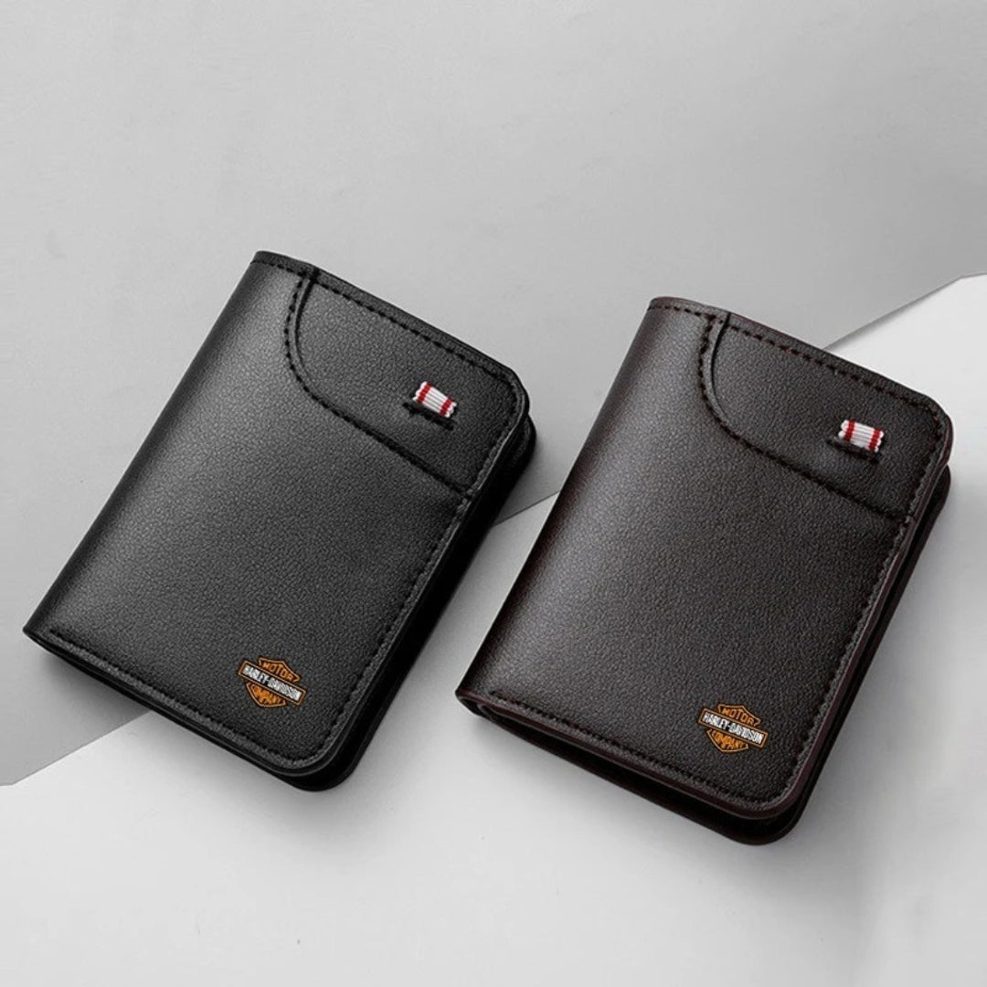 Harley Metro Fold Wallet – Compact Bifold Edition