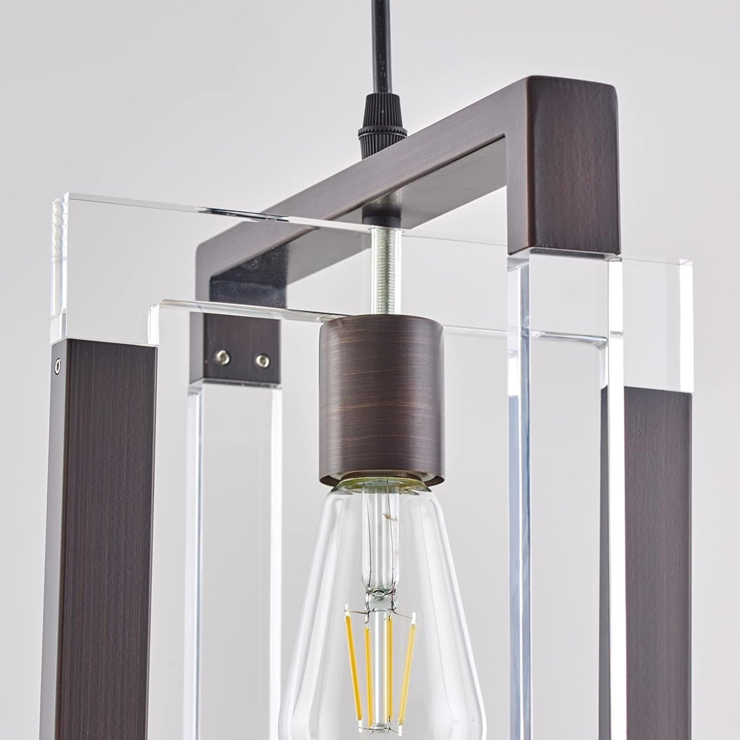 1-Light Lantern Pendant Chandelier