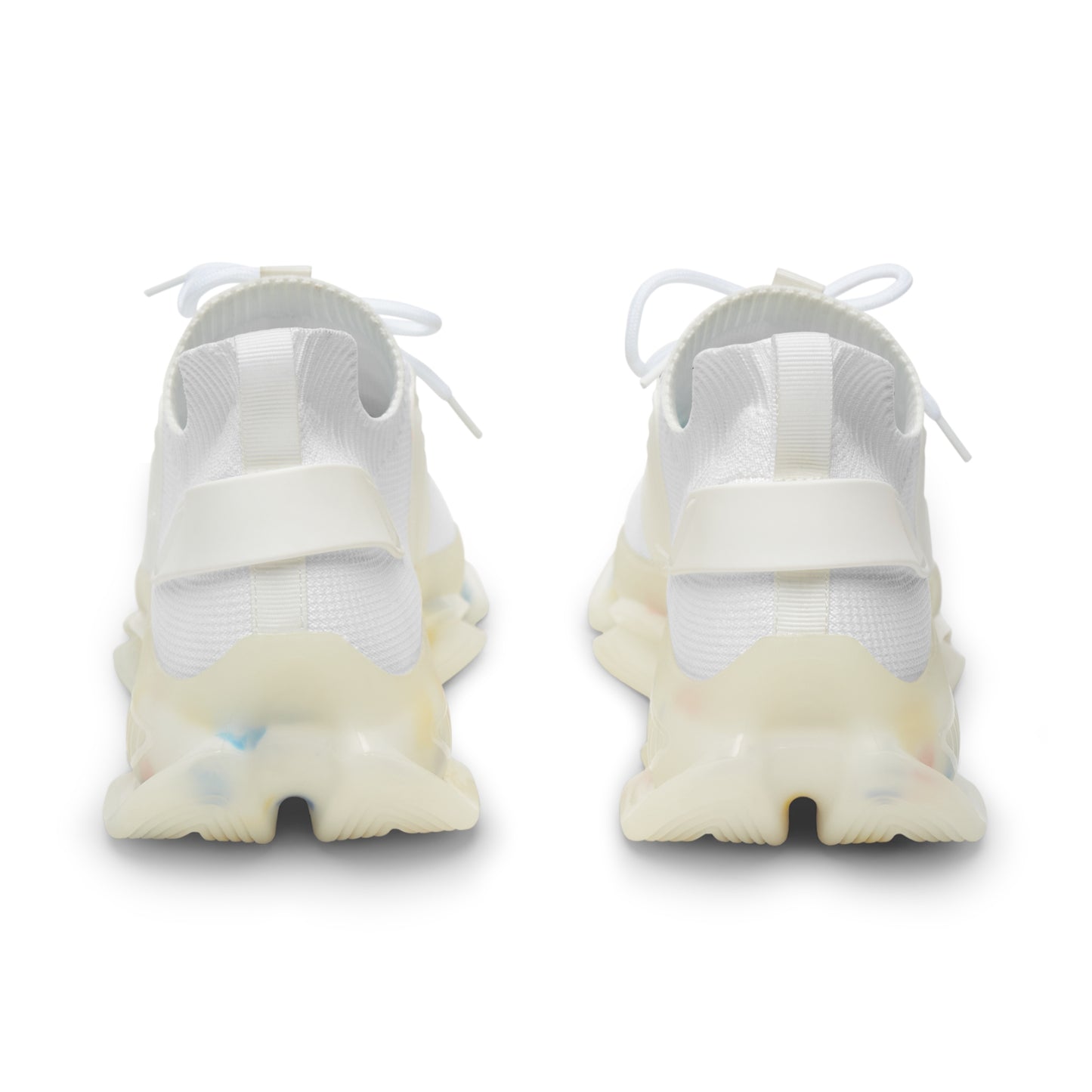 Men's Mesh Sneakers — Lightweight Breathable Athletic Shoes with Color-Speckled Sole