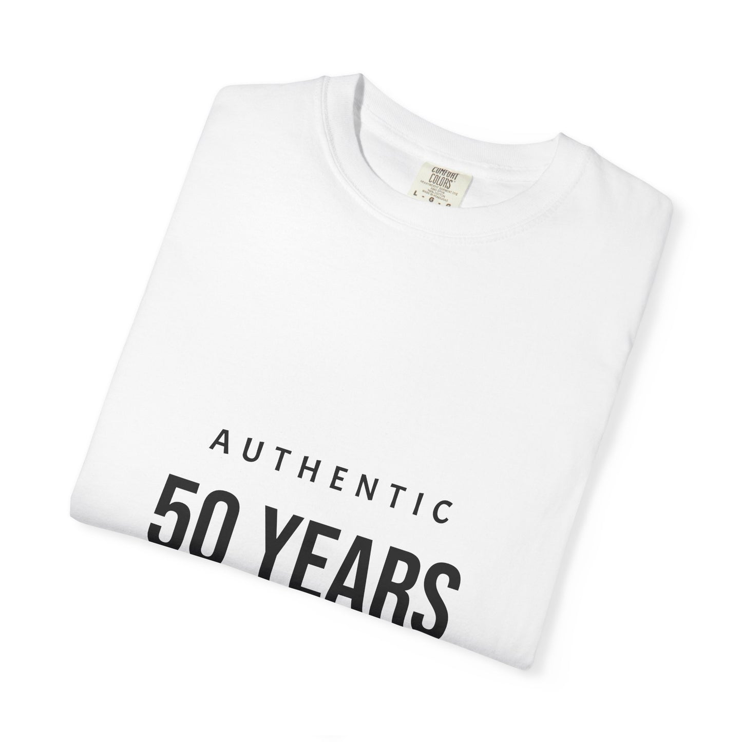Authentic 50 Years of Not Giving a Damn T-Shirt