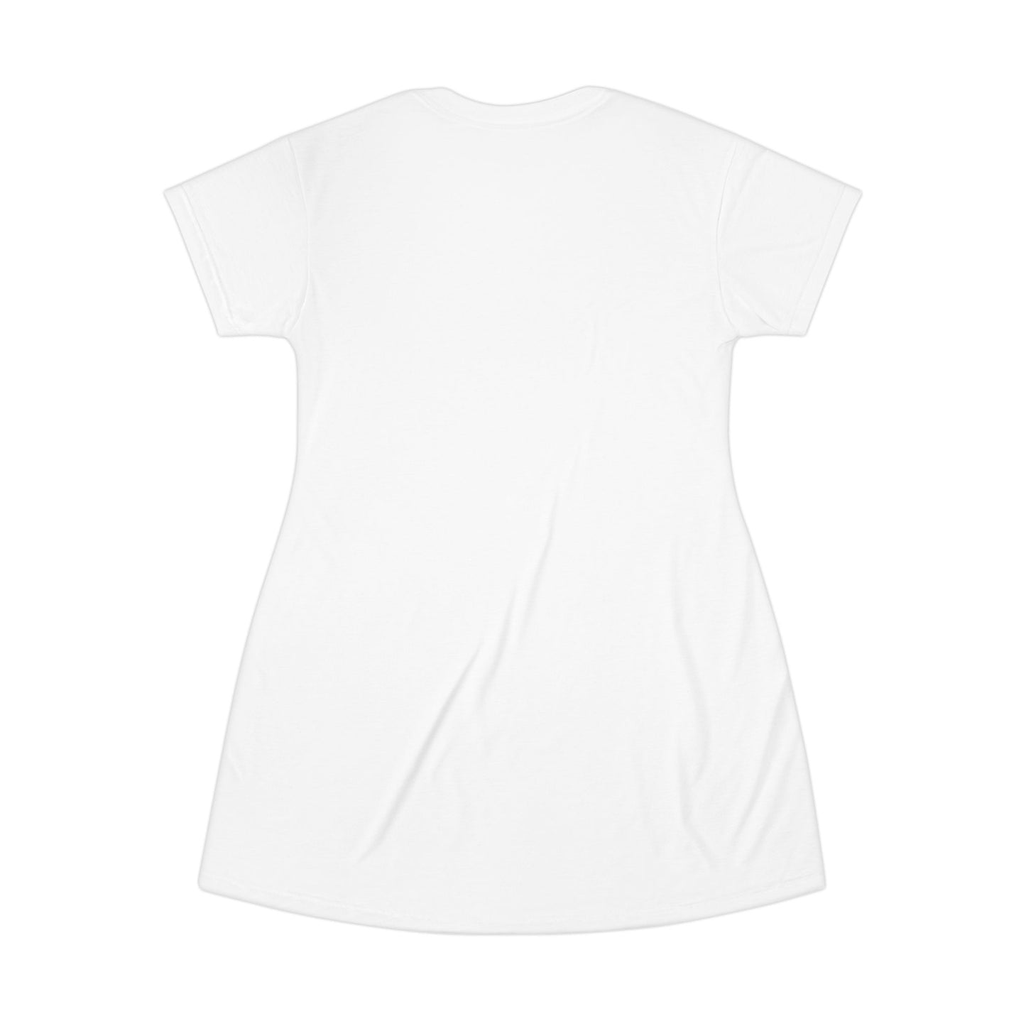 T-Shirt Dress — "Be Good Do Good" Graphic A-Line Dress