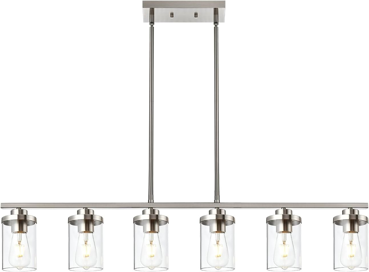Farmhouse Glass Pendant Light