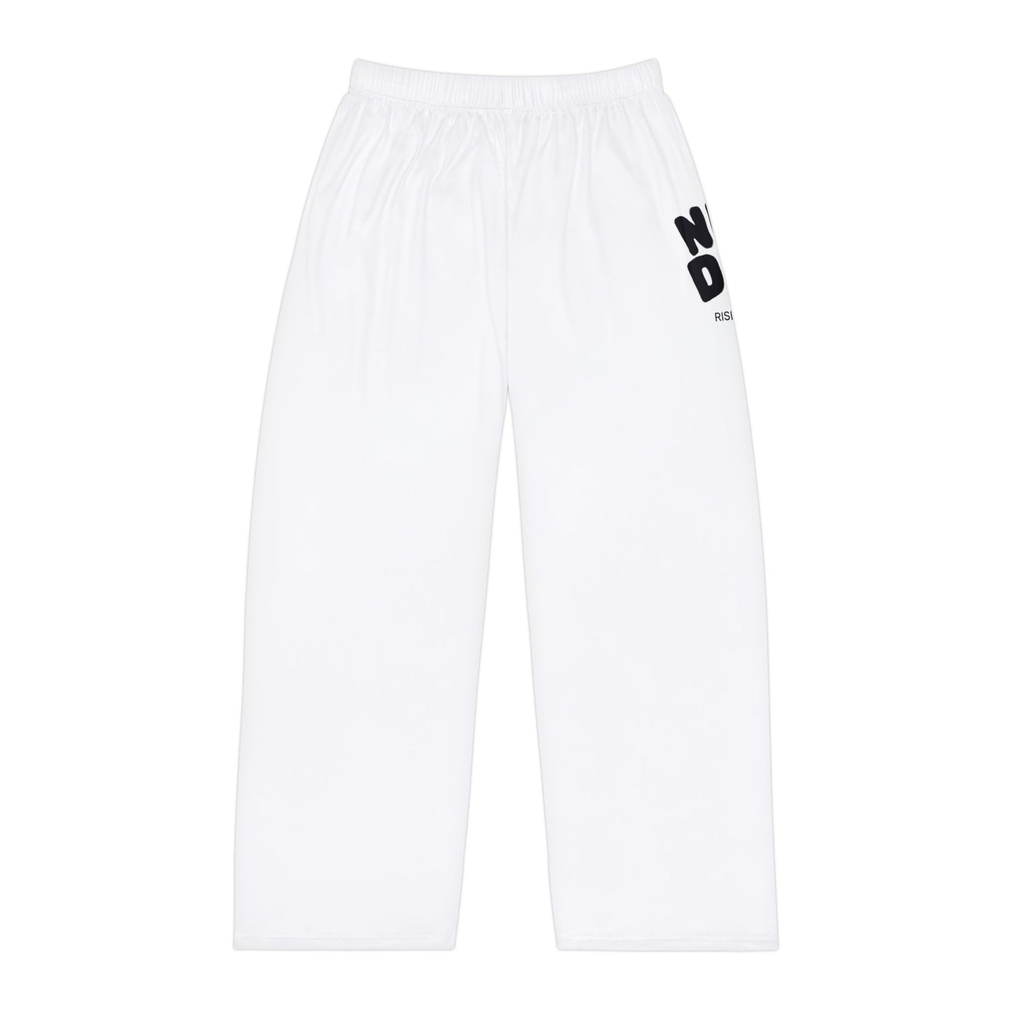 Pajama Pants - White 'New Day' Lounge Sleepwear for Men