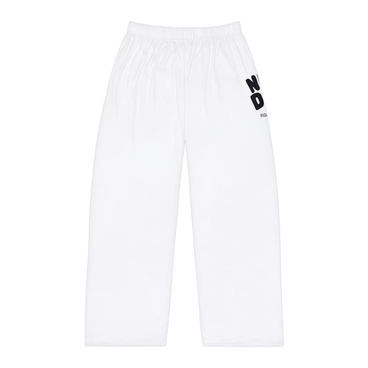 Pajama Pants - White 'New Day' Lounge Sleepwear for Men