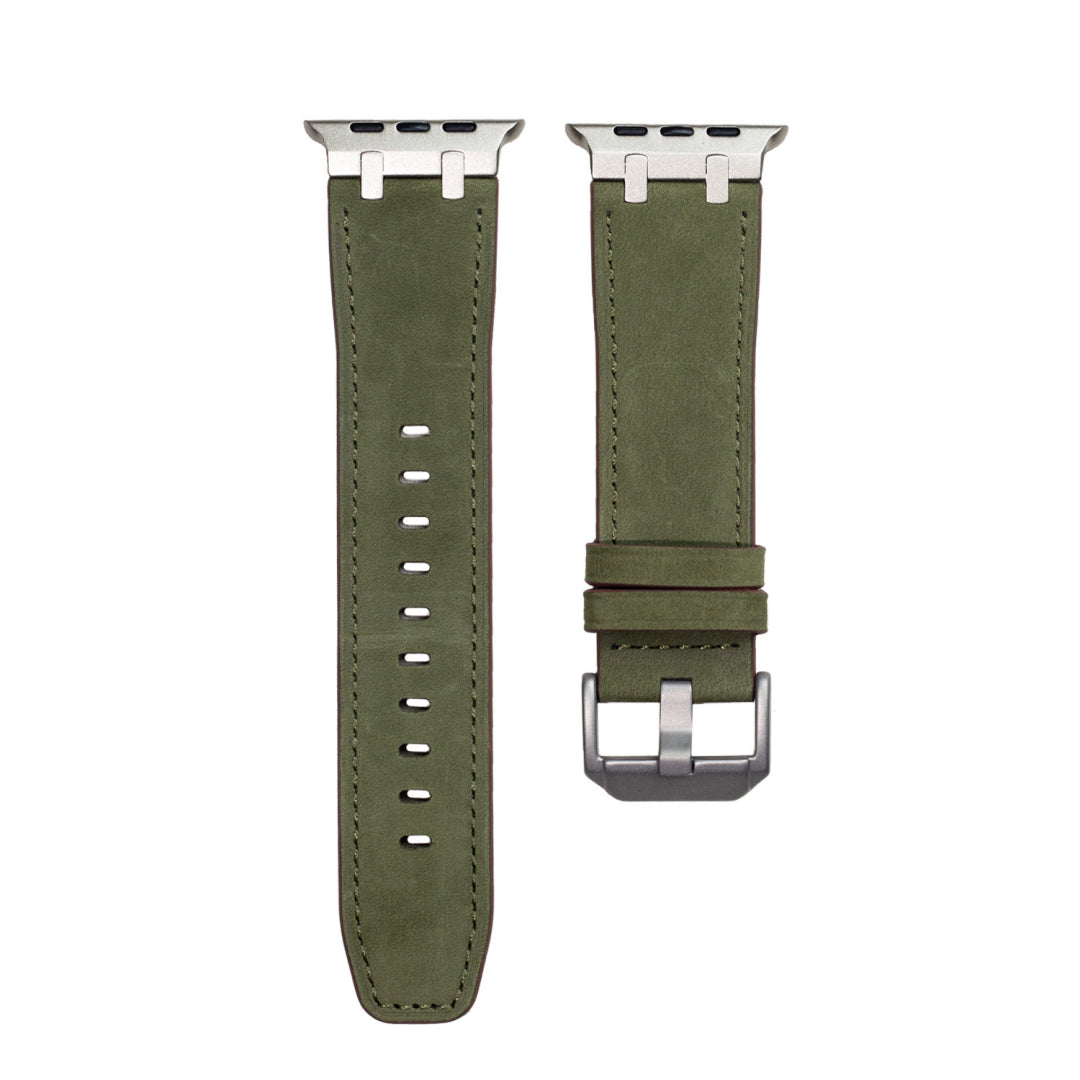 Premium AP Leather Band for Apple Watch - Vintage Design
