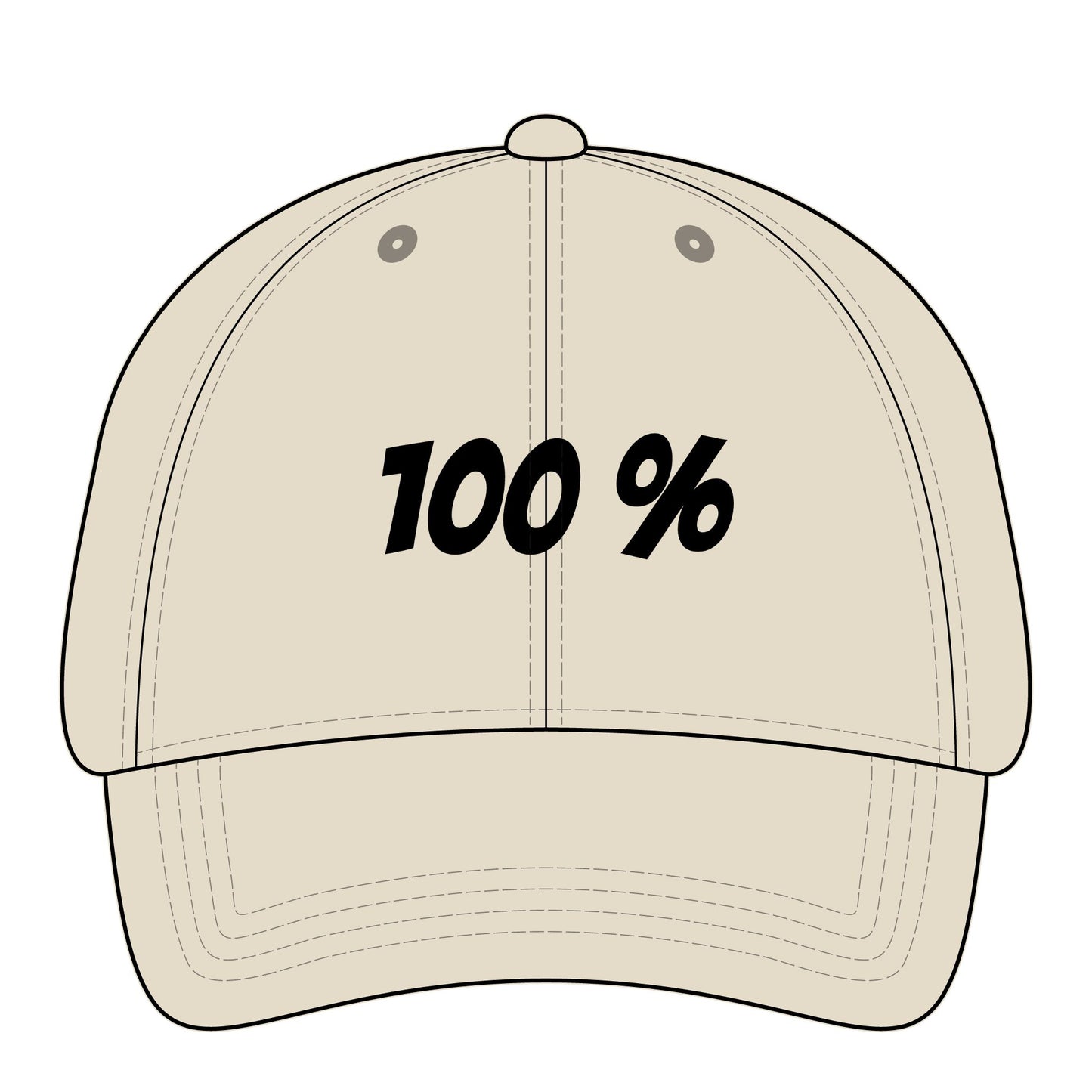 Women's Pigment-Dyed Cap with Fashion Undervisor (Embroidery)