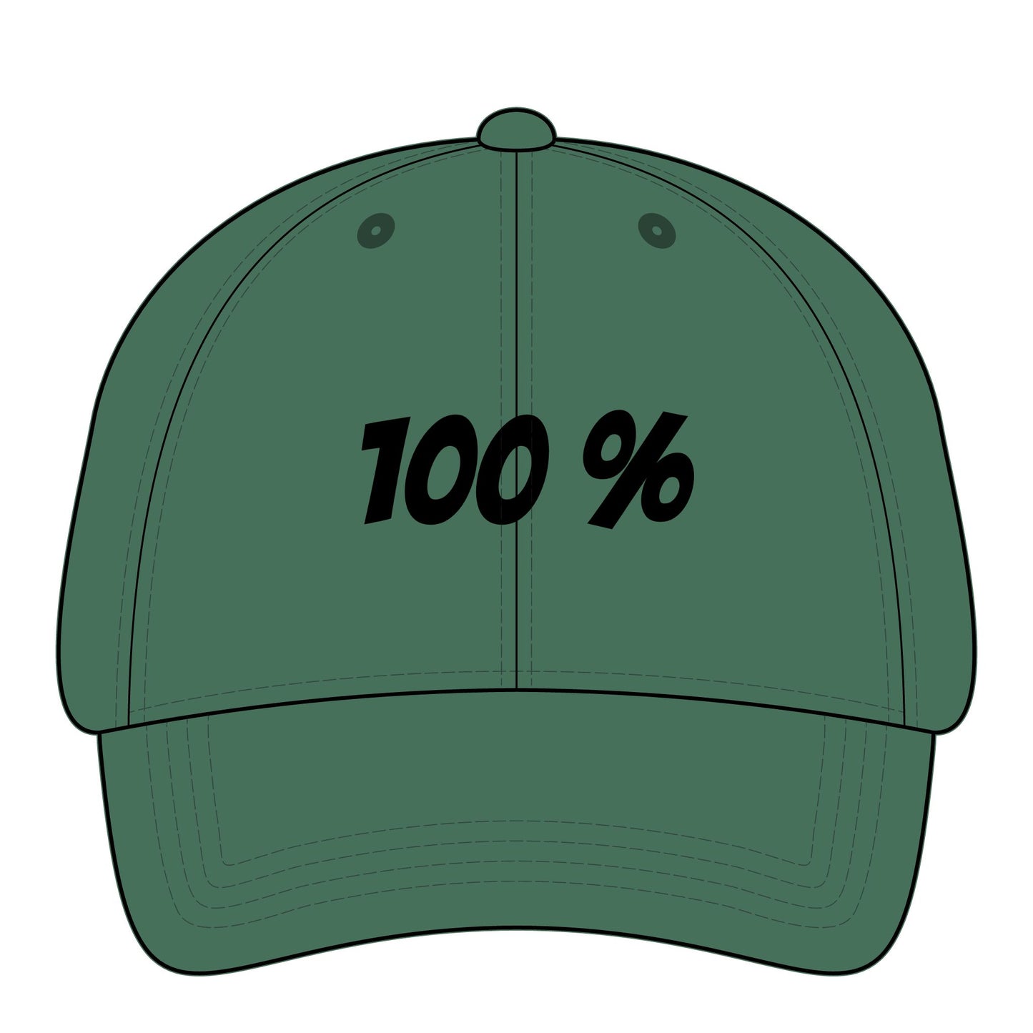 Women's Pigment-Dyed Cap with Fashion Undervisor (Embroidery)