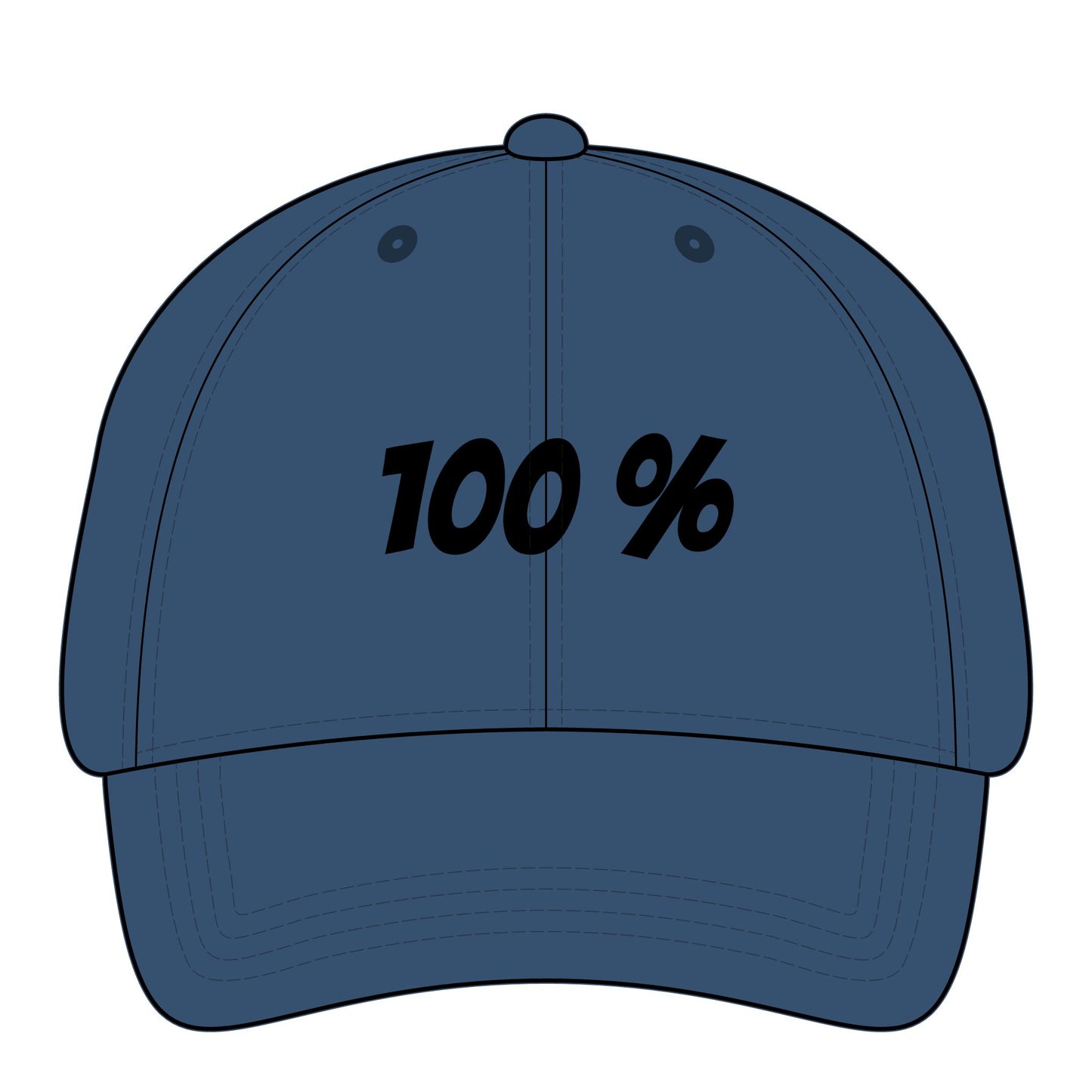 Women's Pigment-Dyed Cap with Fashion Undervisor (Embroidery)