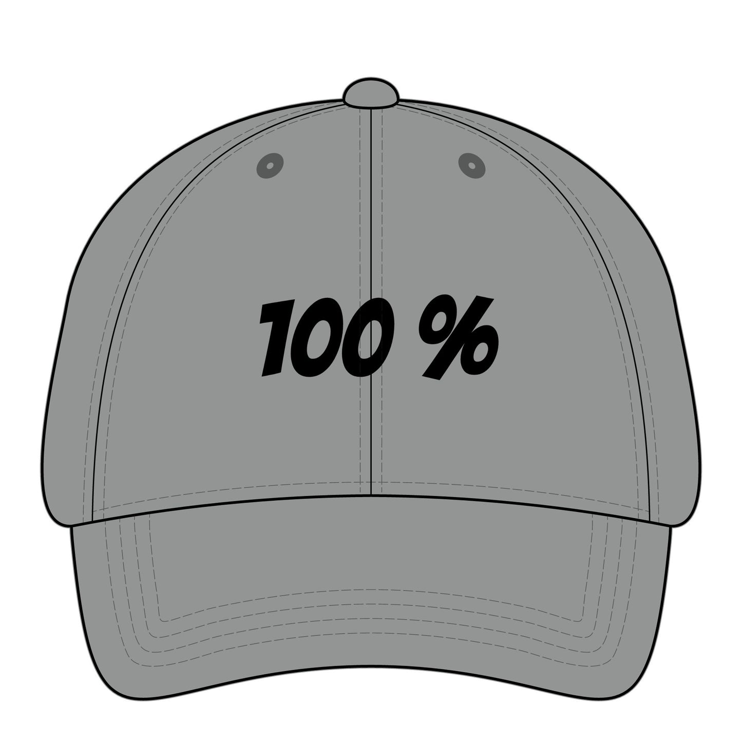 Women's Pigment-Dyed Cap with Fashion Undervisor (Embroidery)