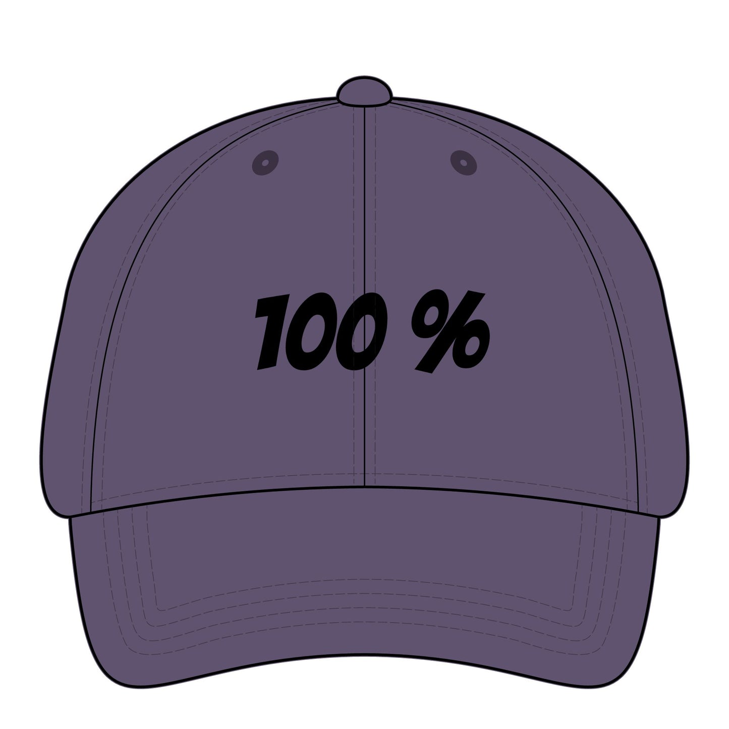 Women's Pigment-Dyed Cap with Fashion Undervisor (Embroidery)