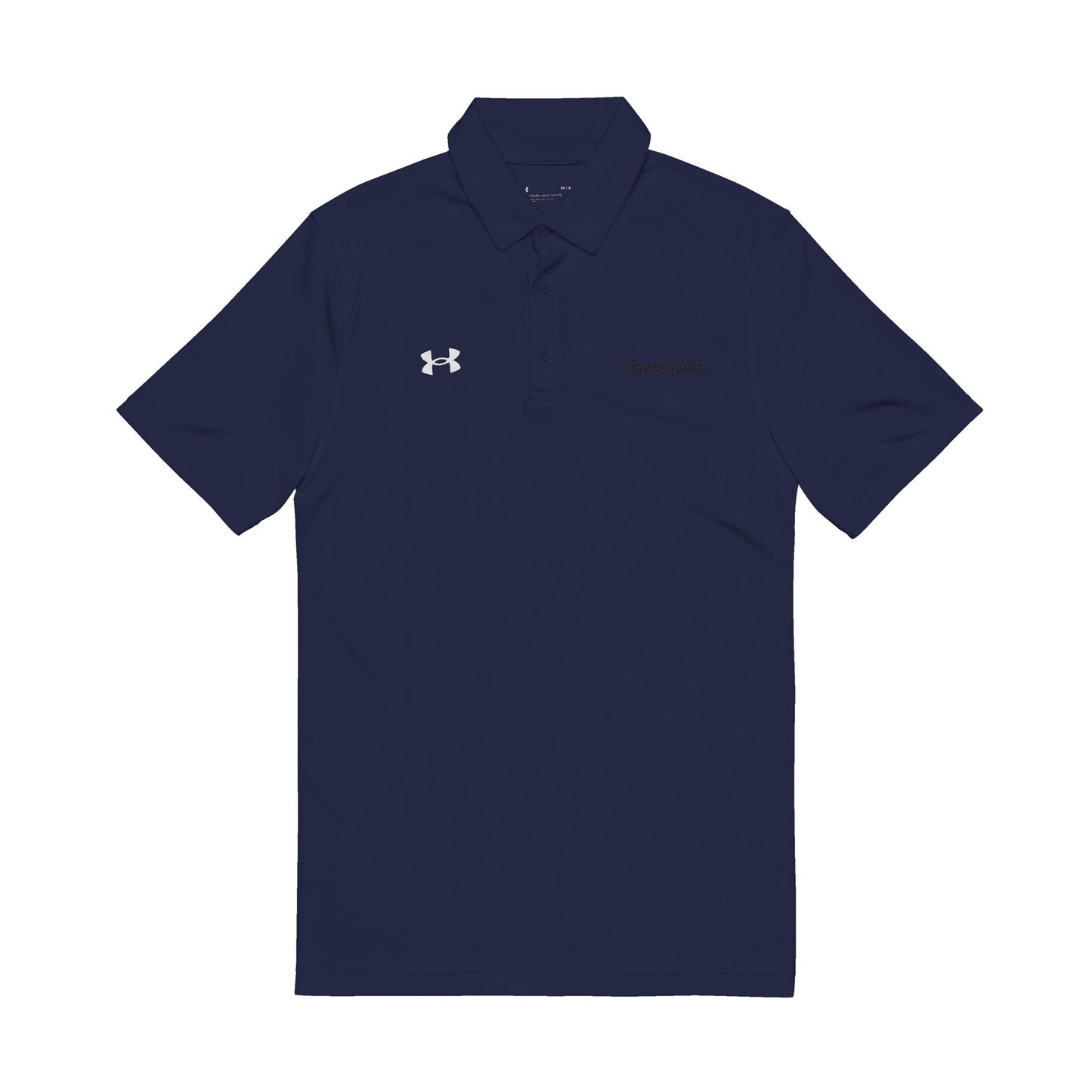Men's Embroidered Performance Polo — "I’d like 1oz"