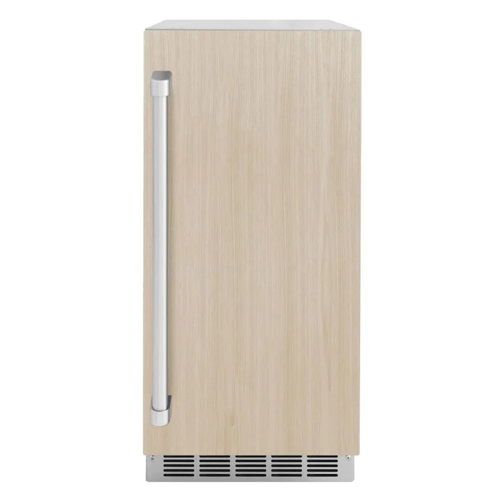 ZLINE 15" Touchstone Clear Cube Ice Maker Drain Pump Panel Ready Door ICCDP-15