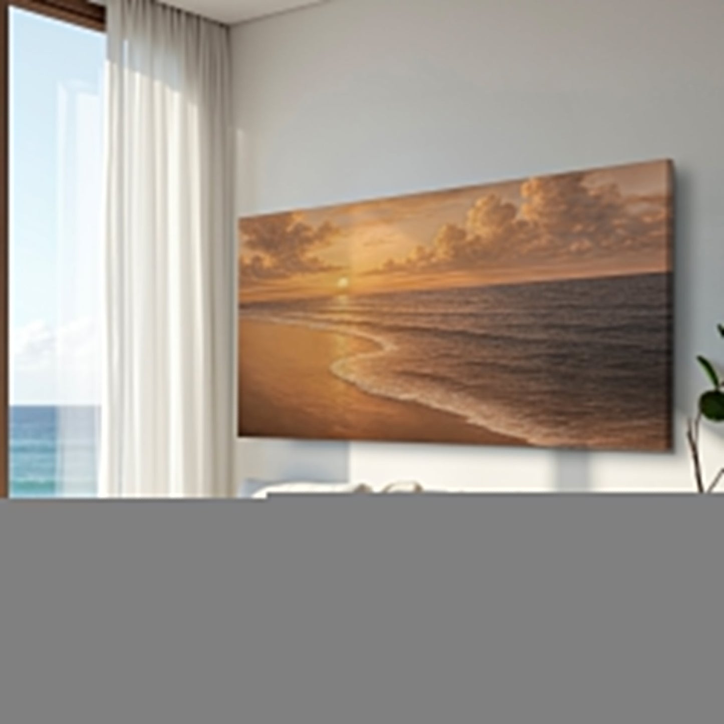 Beach Shoreline Coastal Wall Art VIII