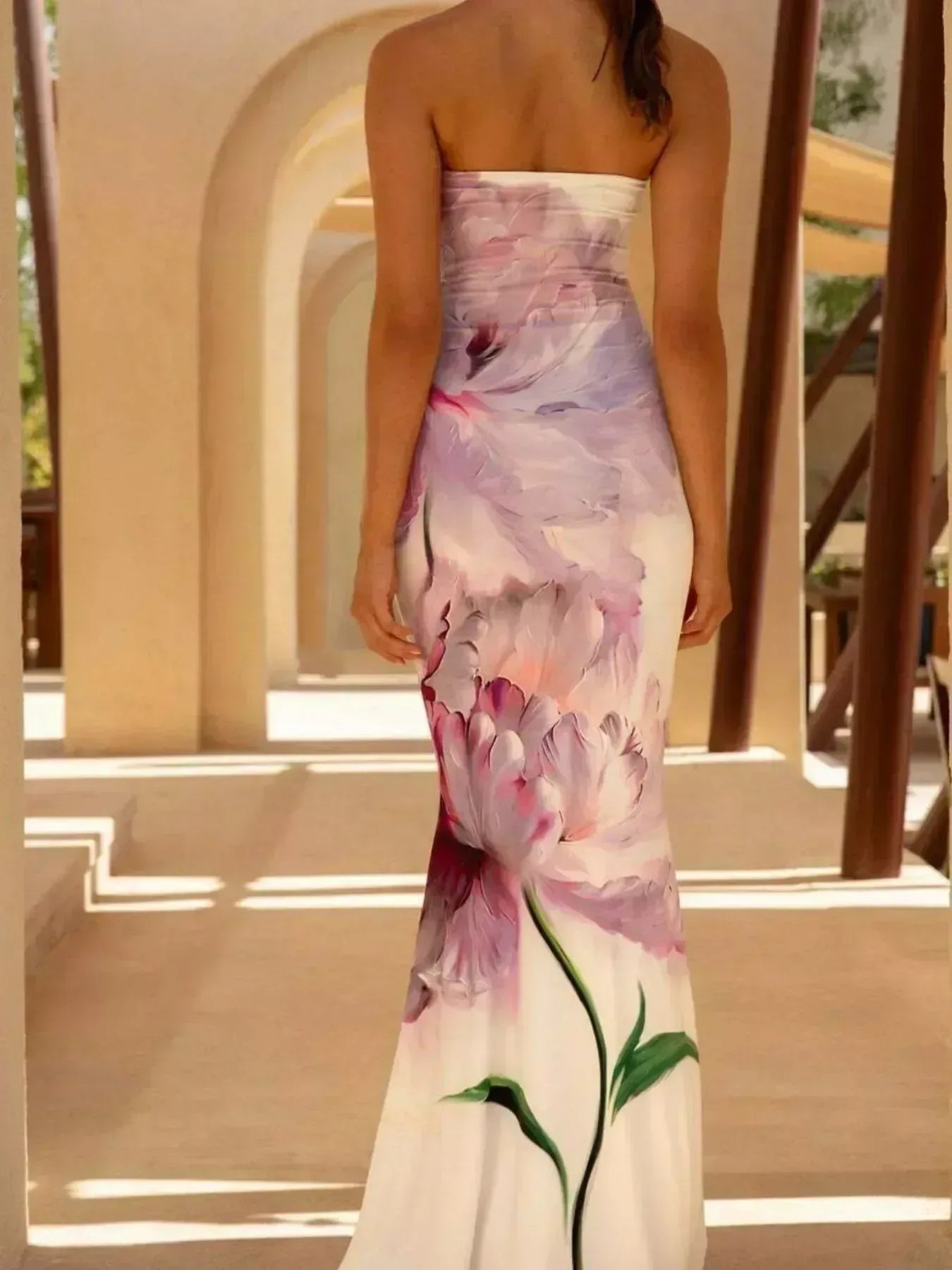 Tube Bodycon Maxi Dress