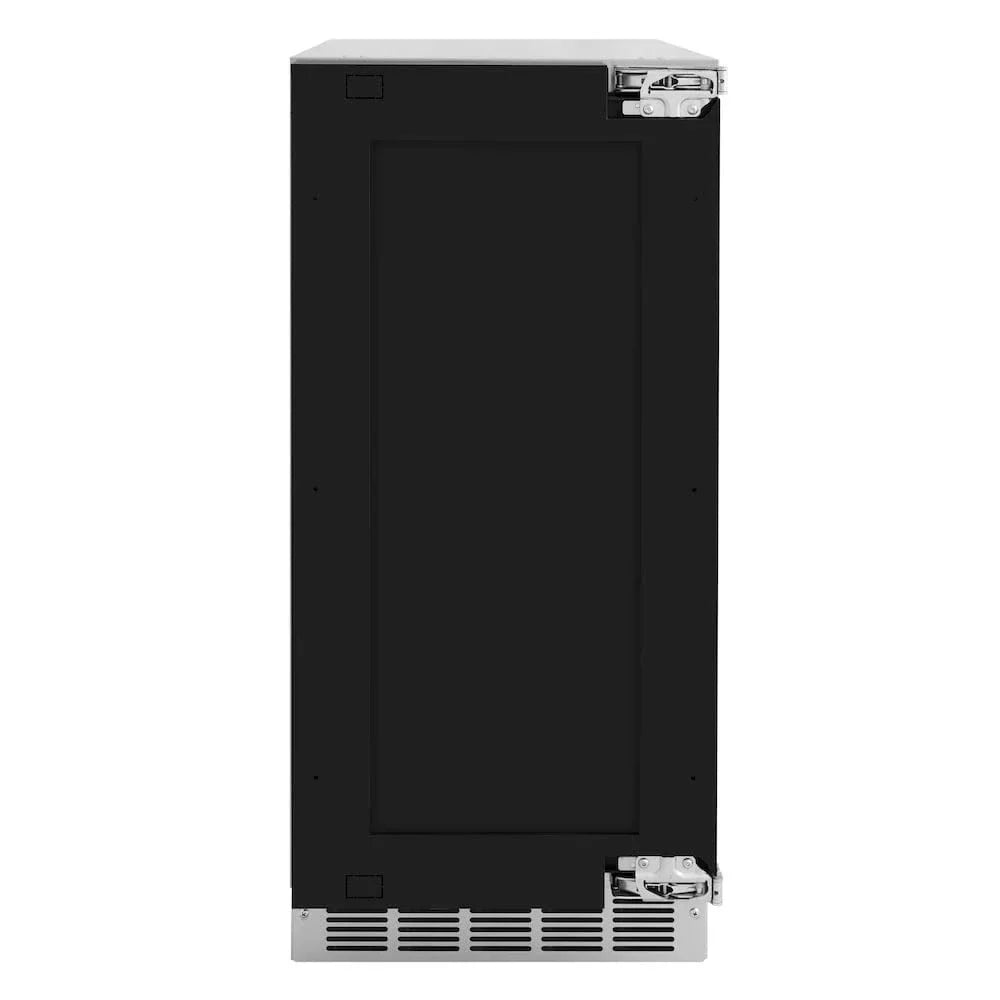 ZLINE 15" Touchstone Clear Cube Ice Maker Drain Pump Panel Ready Door ICCDP-15
