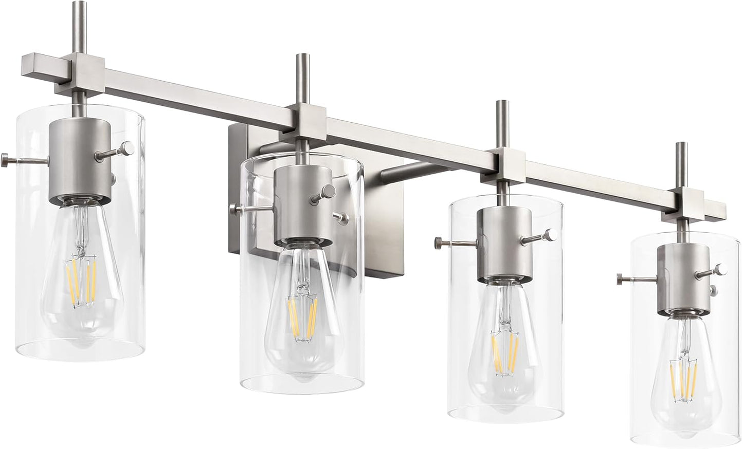 Vintage Vanity Lights with Glass Shade