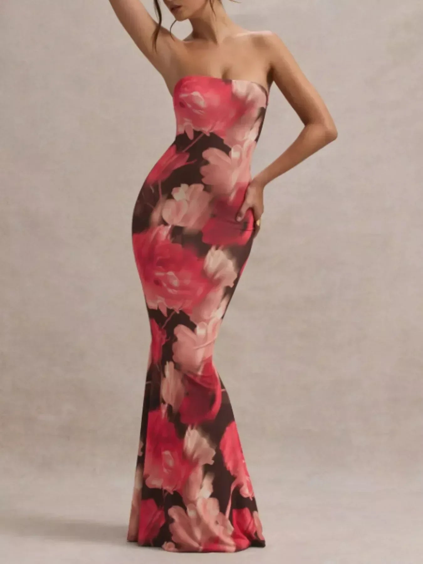 Tube Bodycon Maxi Dress