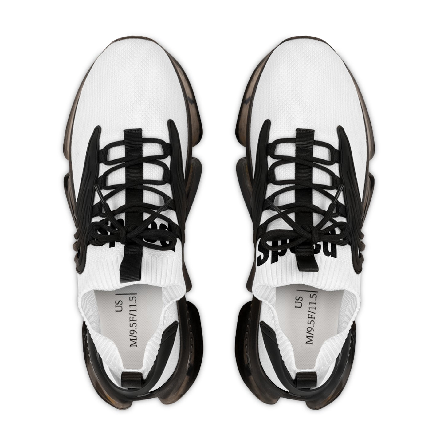 Men's Mesh Sneakers — Lightweight Breathable Athletic Shoes with Color-Speckled Sole
