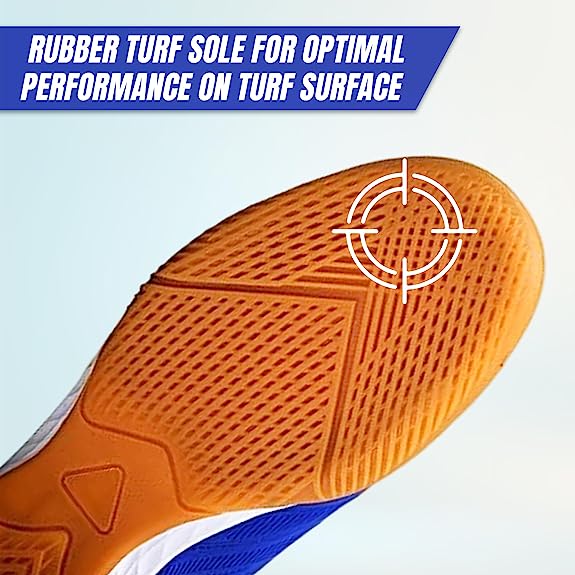 Vizari Valencia Indoor Soccer Shoes – Royal/White